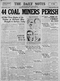 miner safety disaster newspaper article